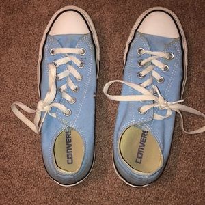 Baby Blue Converse